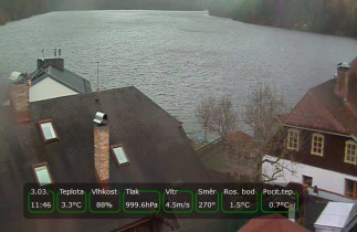 Imagen de vista previa de la cámara web Frymburk - Lipno